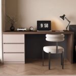 Reversible Corner Writing Table with Drawers - Image 7