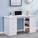 MDF Desk White - 74×120×60 cm
